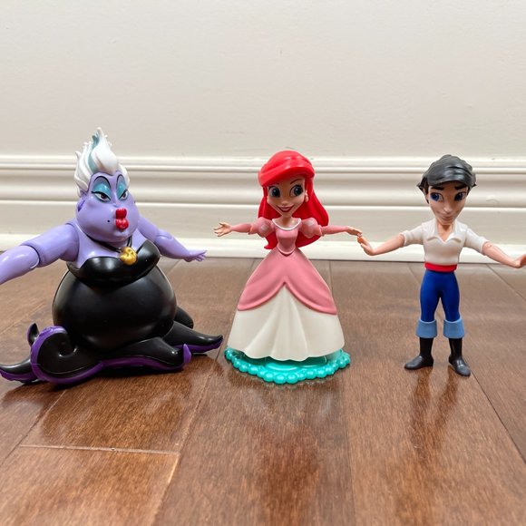 Disney Princess Ariel and Friends Poseable Dolls - Picture 2 of 10